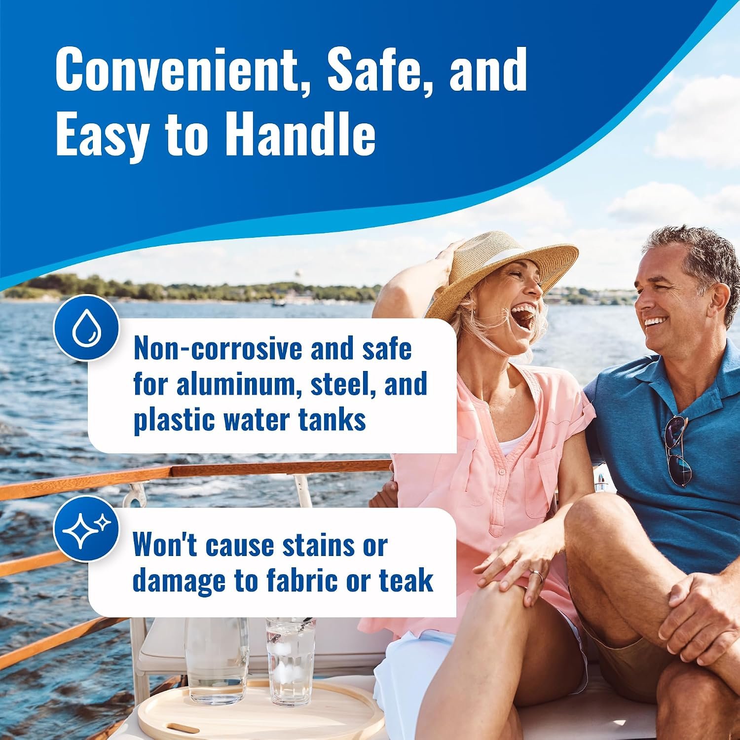 Aquatabs Water Purification Tablets for Drinking - 100 Tablets + 2 Chlorine Test Strips - Water Purifier Starter Kit - for Boat and RV Tanks - By Aquamarine Water Solutions - Image 8