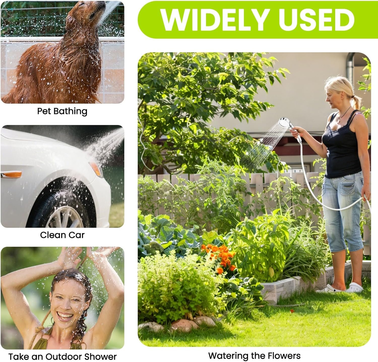 Portable Shower for Camping,Camp Shower Rechargeable,Camping Shower - Image 4