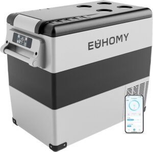 EUHOMY 59QT 12 Volt Refrigerator, -...