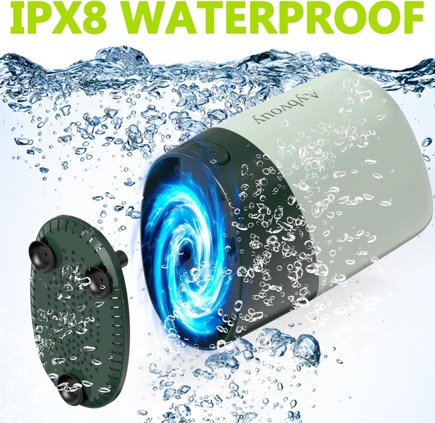 Portable Shower for Camping,Camp Shower Rechargeable,Camping Shower - Image 2