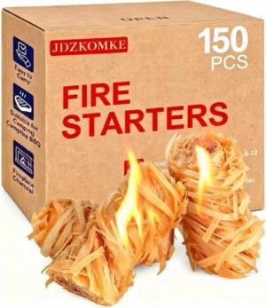 150pcs Waterproof Fire Starters for...