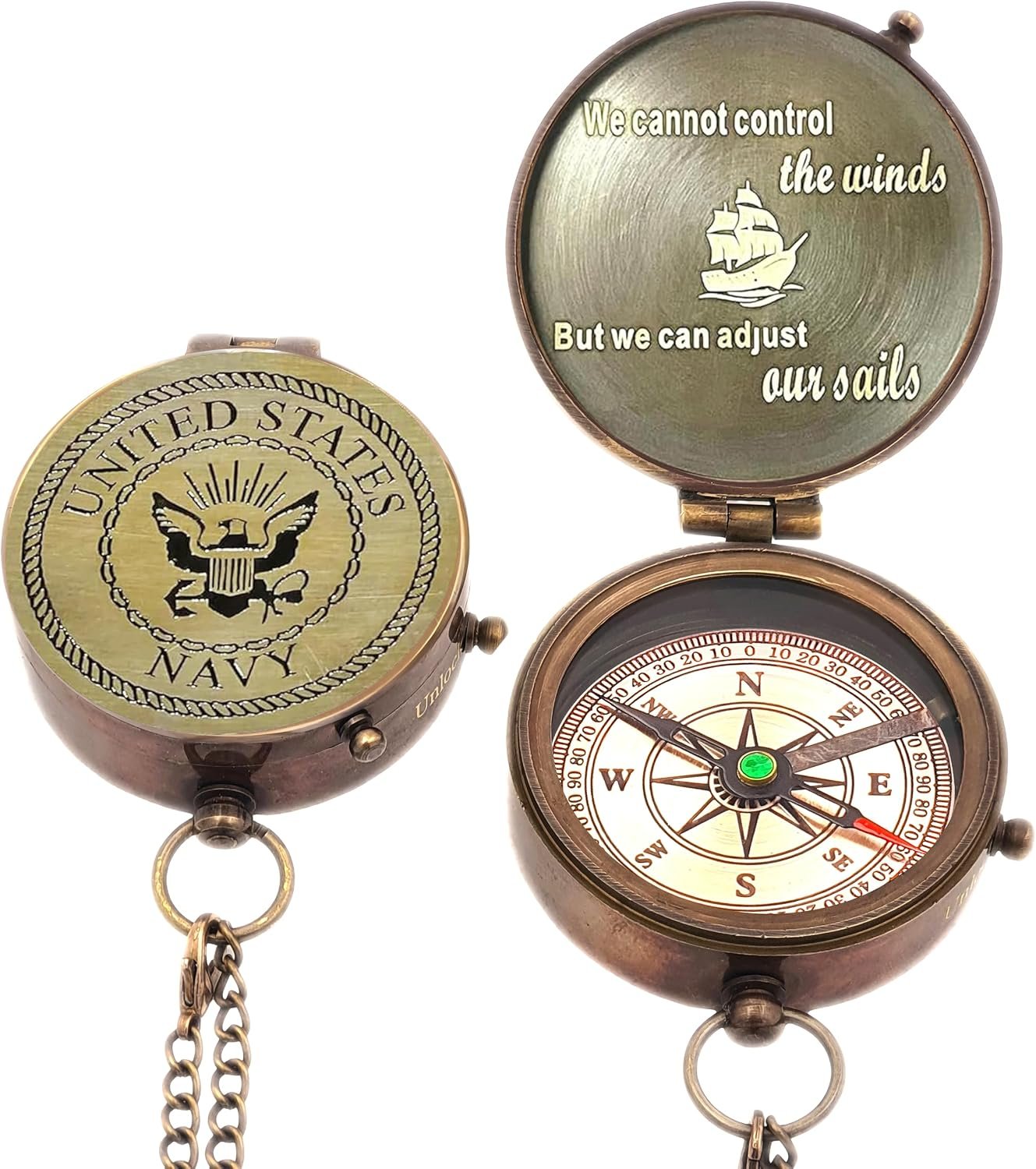 Compass - Gift for Army, Navy, Marine Corps, Baptism, Easter, Birthday, Fathers Day, Graduation, Wedding - Image 6