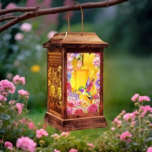 Hummingbird Solar Lanterns Outdoor ...