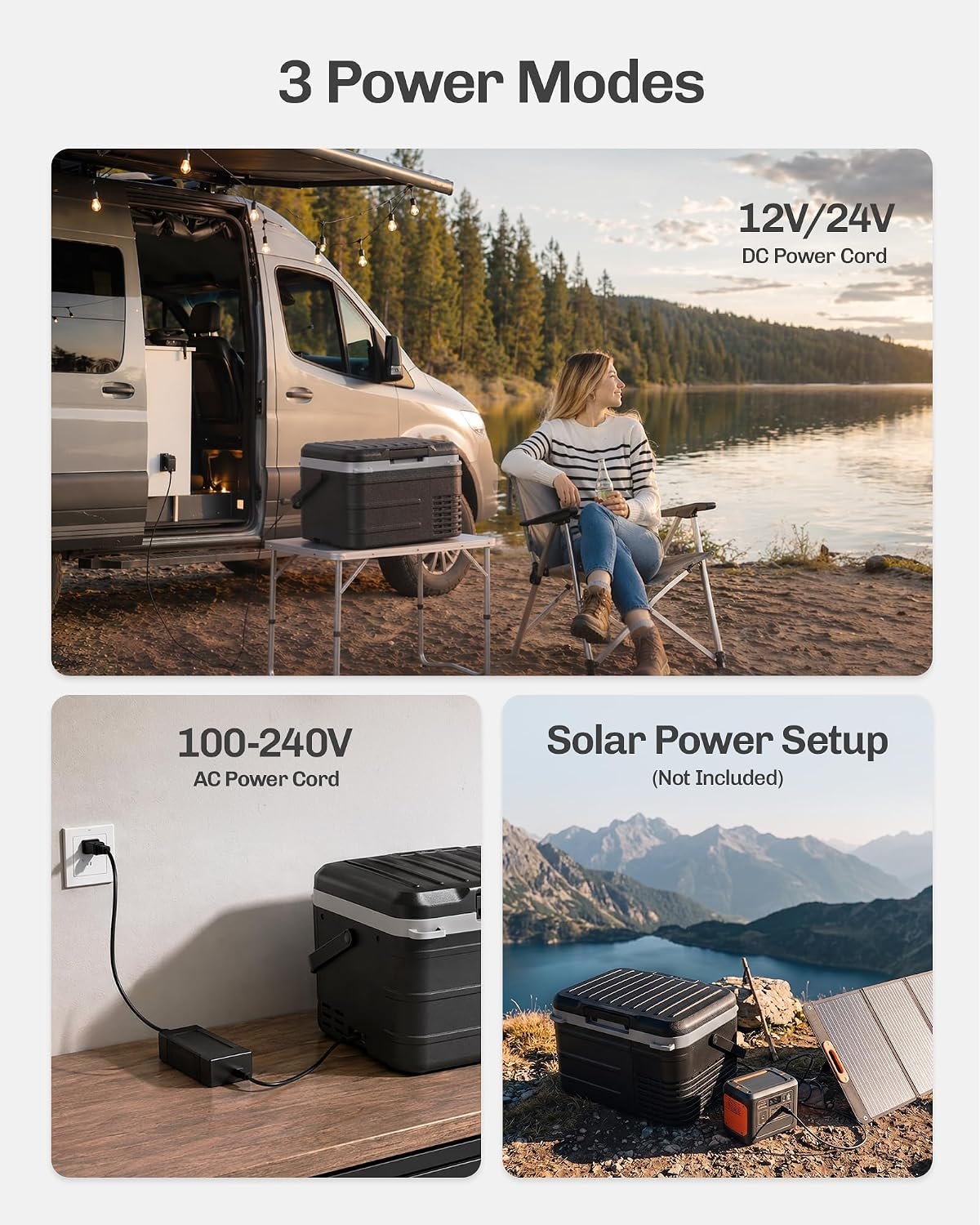 EKOJUCE 12V Refrigerator 11QT Portable Freezer Electric Cooler - Image 7