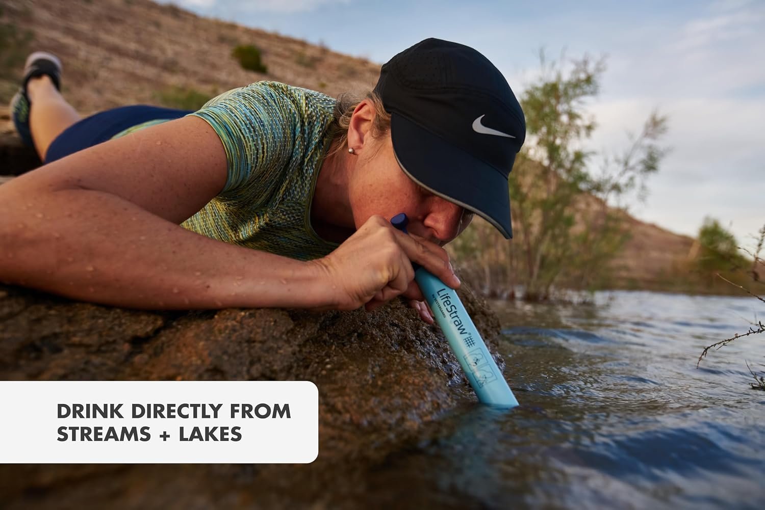 LifeStraw Personal Water Filter for Hiking, Travel and Emergency, Blue, 1PK - Image 5