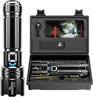Flashlight 10000 High Lumens Rechar...
