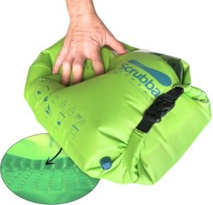 Scrubba Wash Bag Patented Washboard...