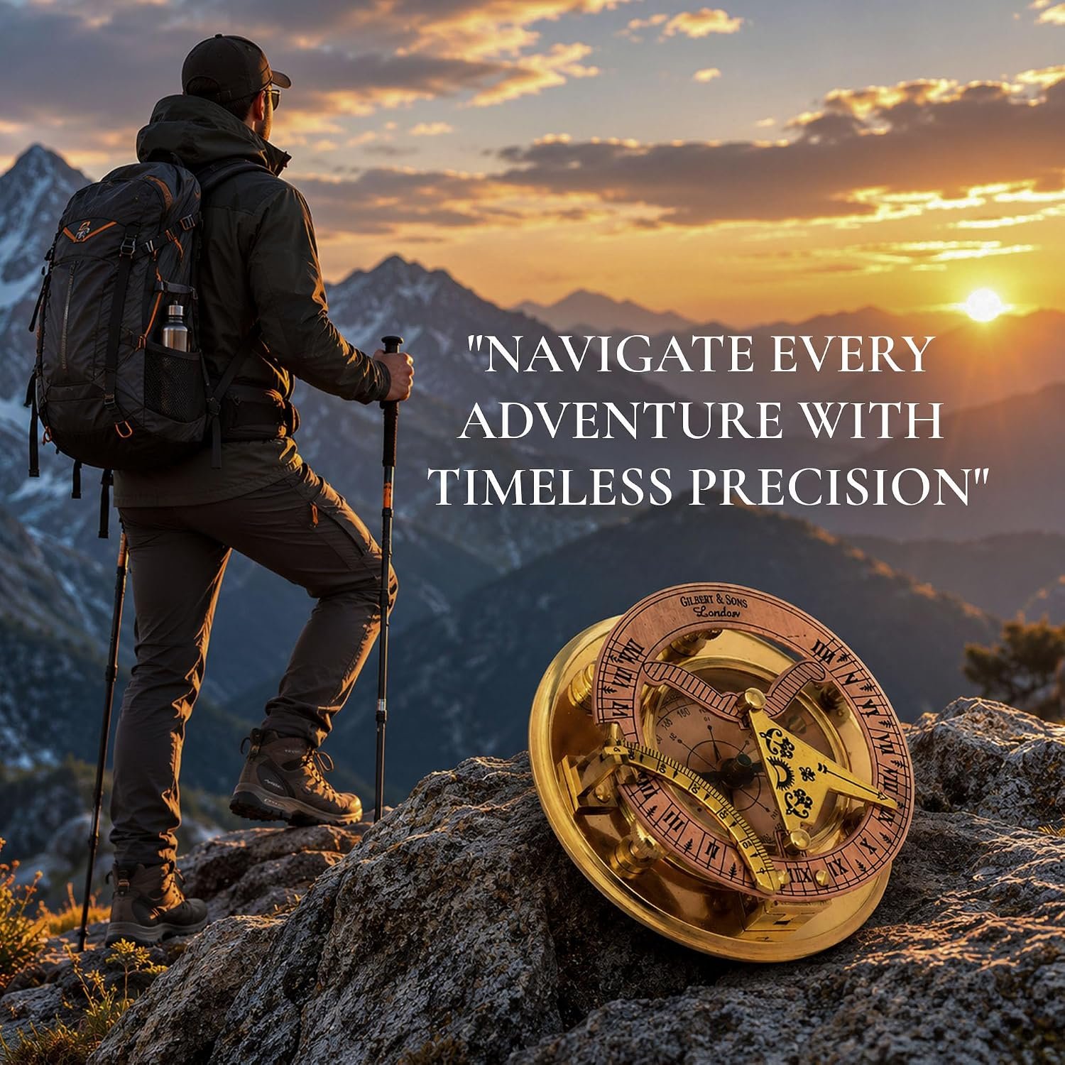 Trust in The Lord with All Your Heart -Proverbs 3: 5-6 Quote Engraved Compass with Leather Box, Sundal Compass, Gift Compass, Graduation Gifts Compass for Women Mens Boy Girls - Image 7
