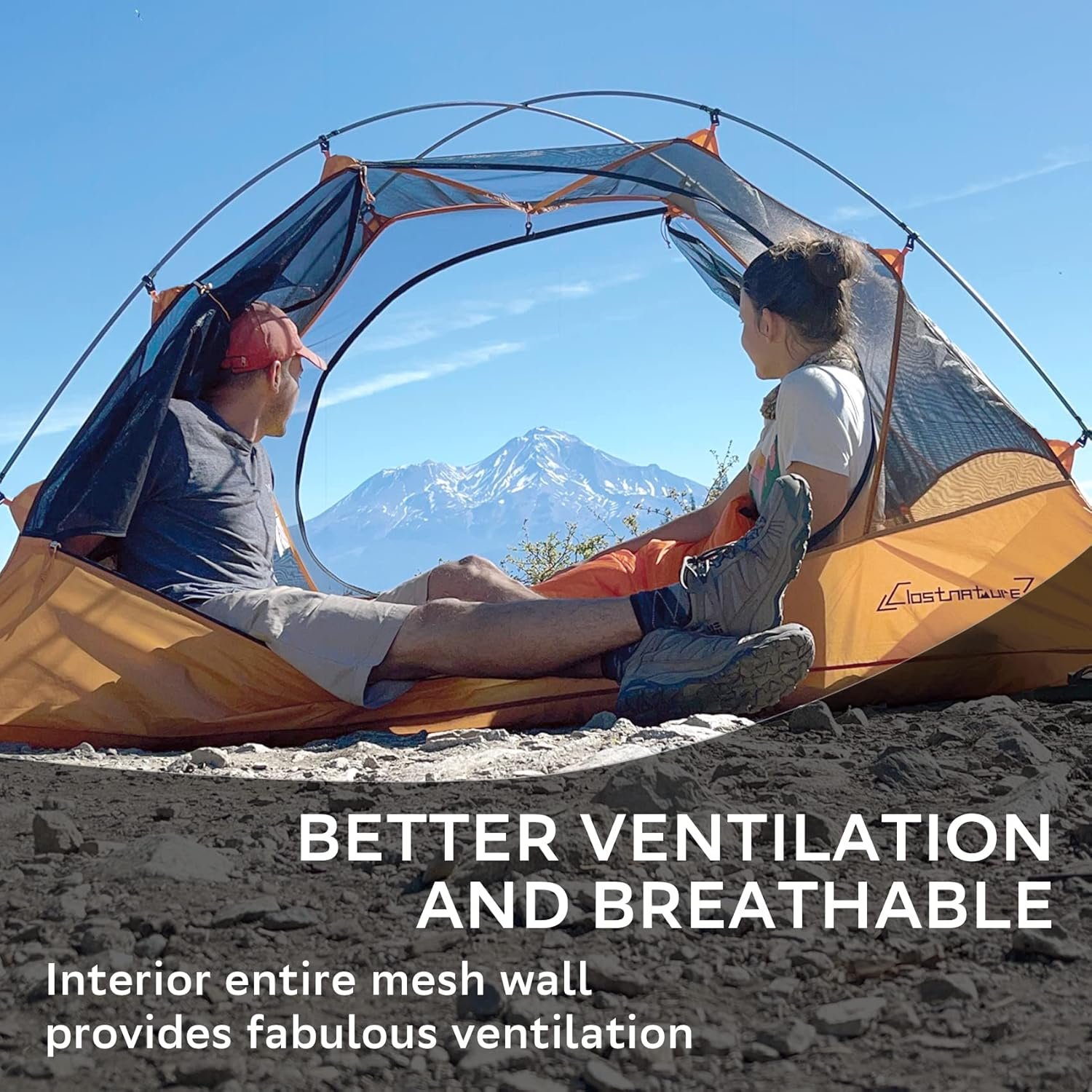 Clostnature 1/1.5/2/3/4/6 Person Lightweight Backpacking Tent, Camping Tent - Image 4