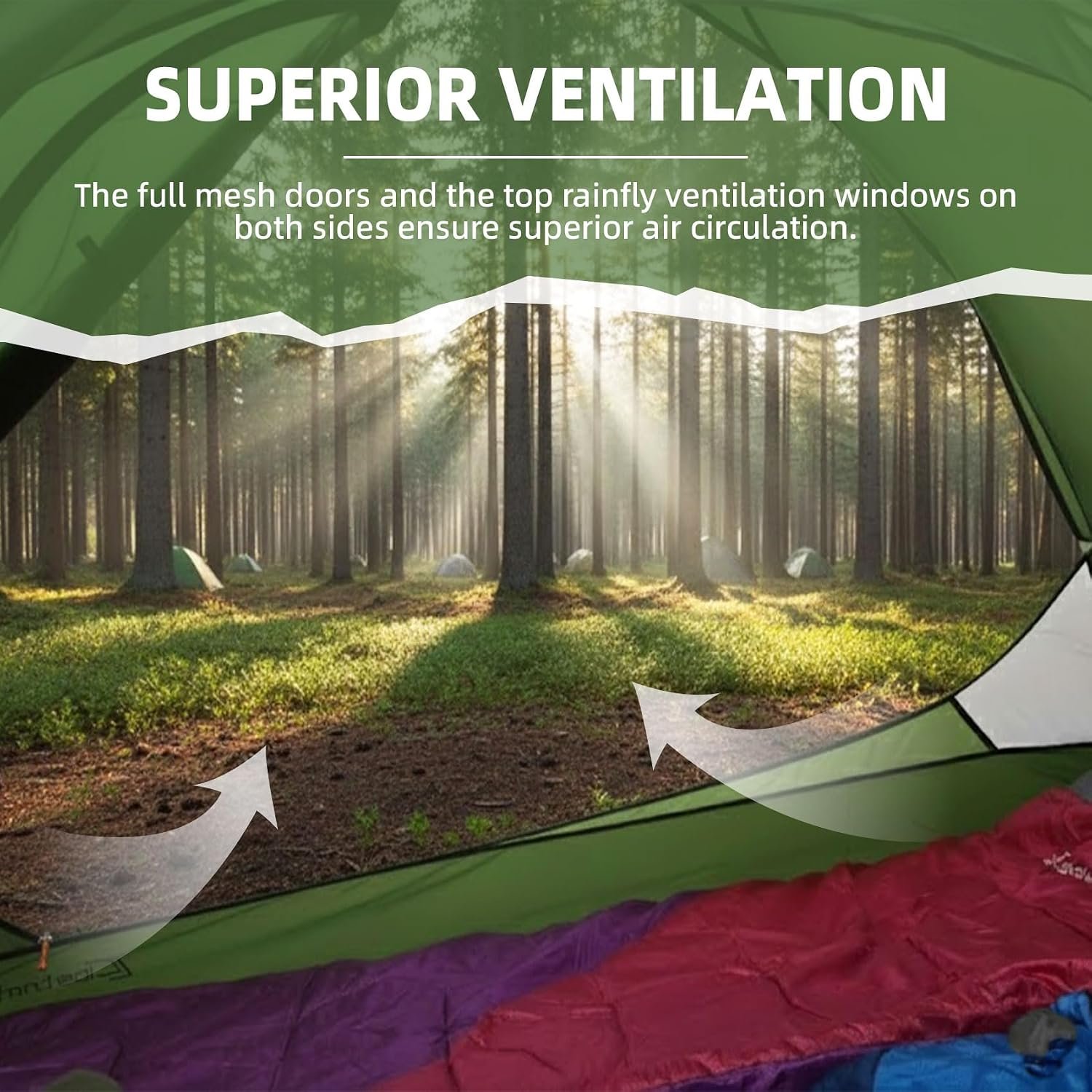 Clostnature 4 Season Backpacking Tent - 1/2 Person Cold Weather Winter Tent - Image 6