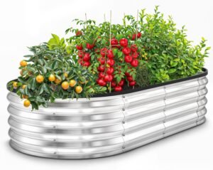 Utopia Home Galvanized Raised Garde...