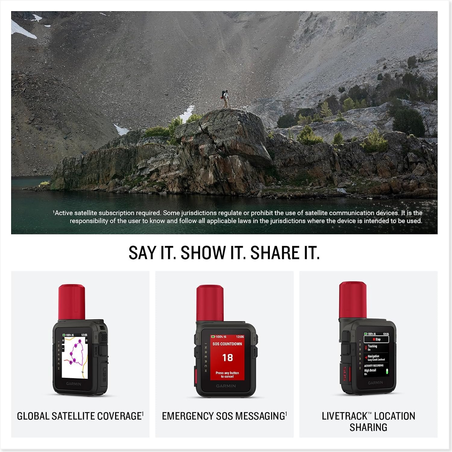Garmin inReach® Mini 3 Plus, SOS Satellite Communicator - Image 2