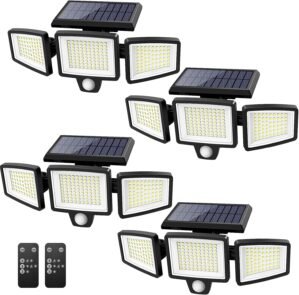 Tuffenough Solar Outdoor Lights 250...