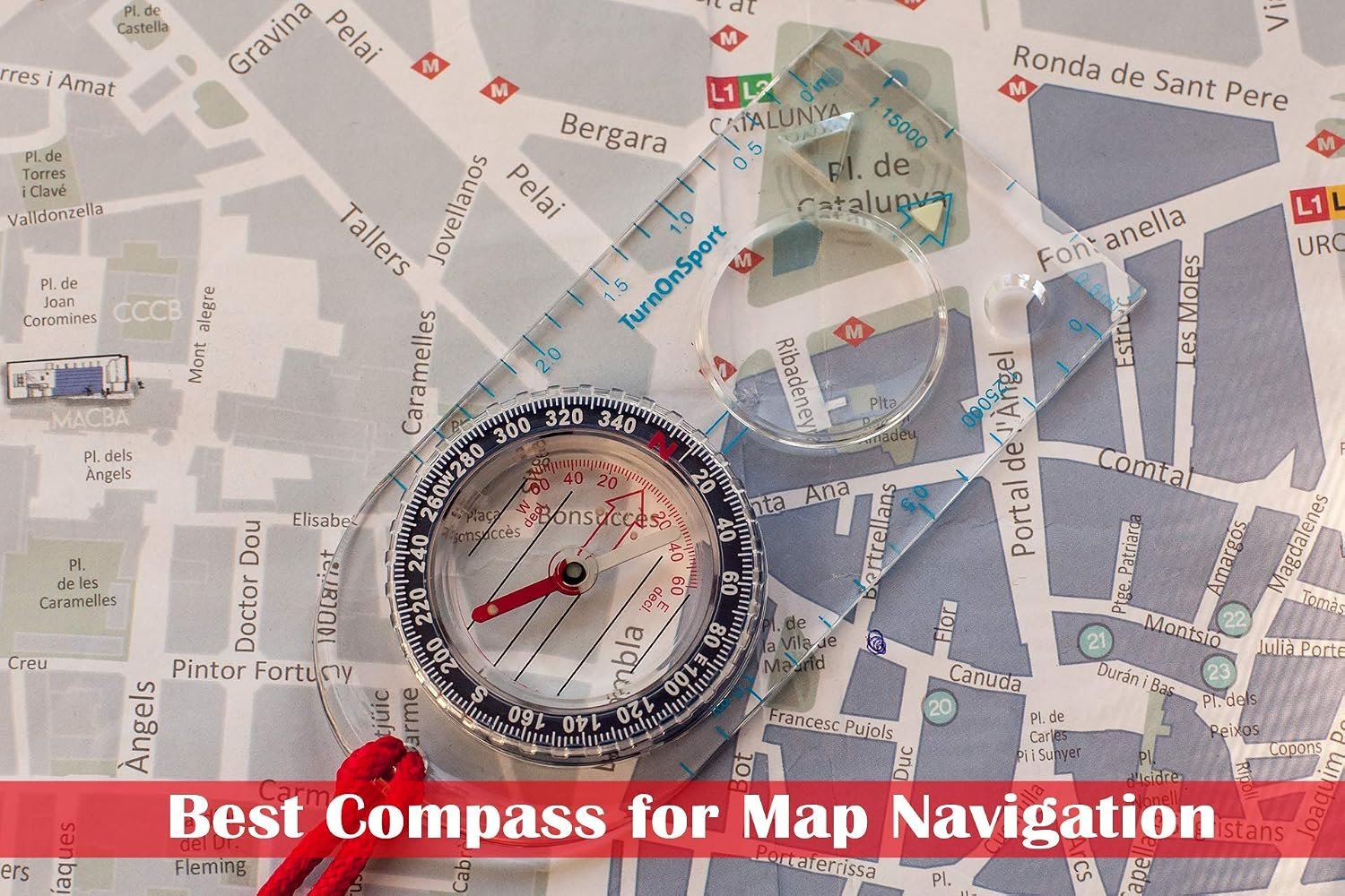Orienteering Compass - Hiking Backpacking Compass | Advanced Scout Compass Camping and Navigation | Boy Scout Compass Kids - Children Compasses for Map Reading - Baseplate Compass Survival - Image 9
