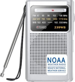 Greadio NOAA Weather Radio, AM FM T...