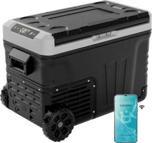 EUHOMY 37QT 12 Volt Refrigerator, -...