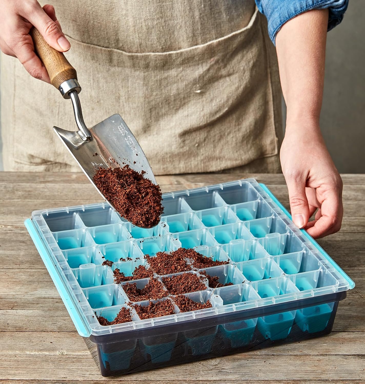 Burpee SuperSeed 36-Cell Reusable Seed Starting Tray for Indoor Seedlings - Image 9