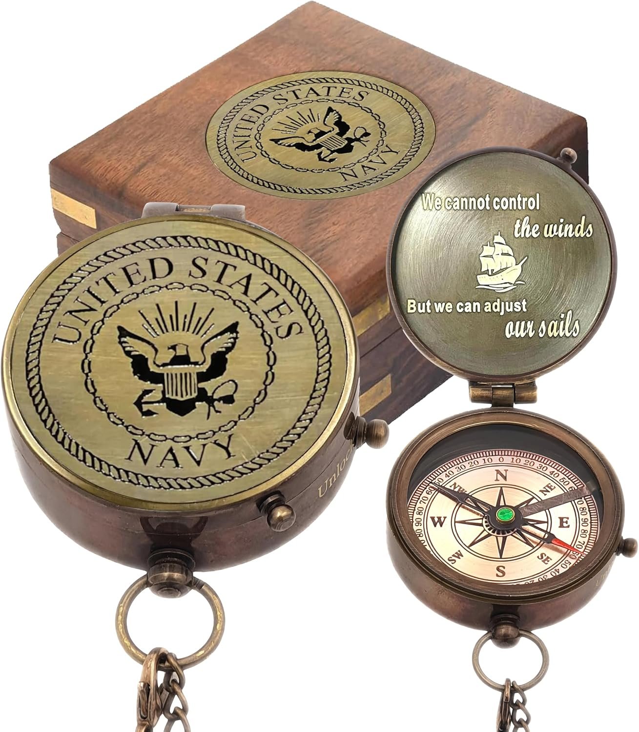 Compass - Gift for Army, Navy, Marine Corps, Baptism, Easter, Birthday, Fathers Day, Graduation, Wedding - Image 9