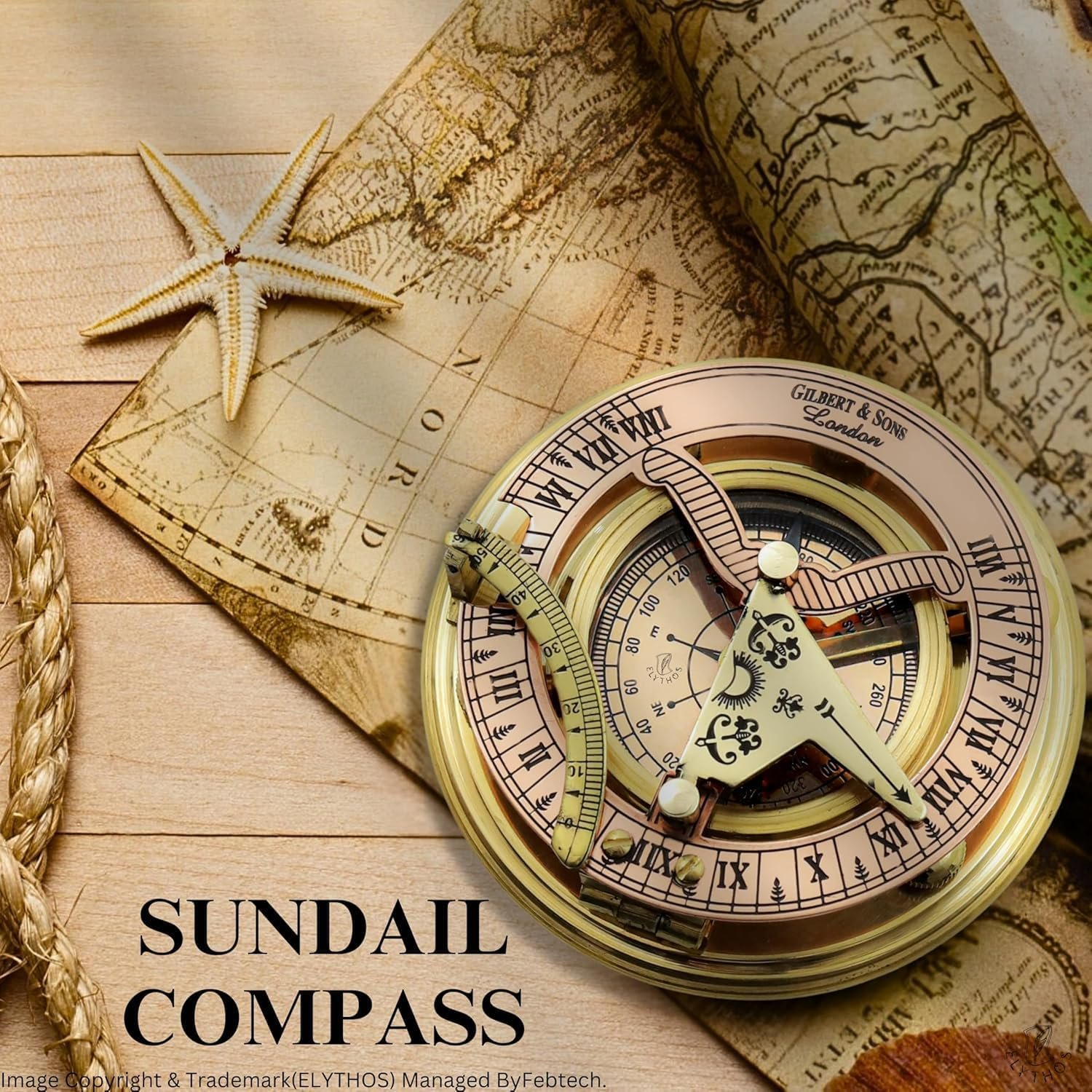Trust in The Lord with All Your Heart -Proverbs 3: 5-6 Quote Engraved Compass with Leather Box, Sundal Compass, Gift Compass, Graduation Gifts Compass for Women Mens Boy Girls - Image 9