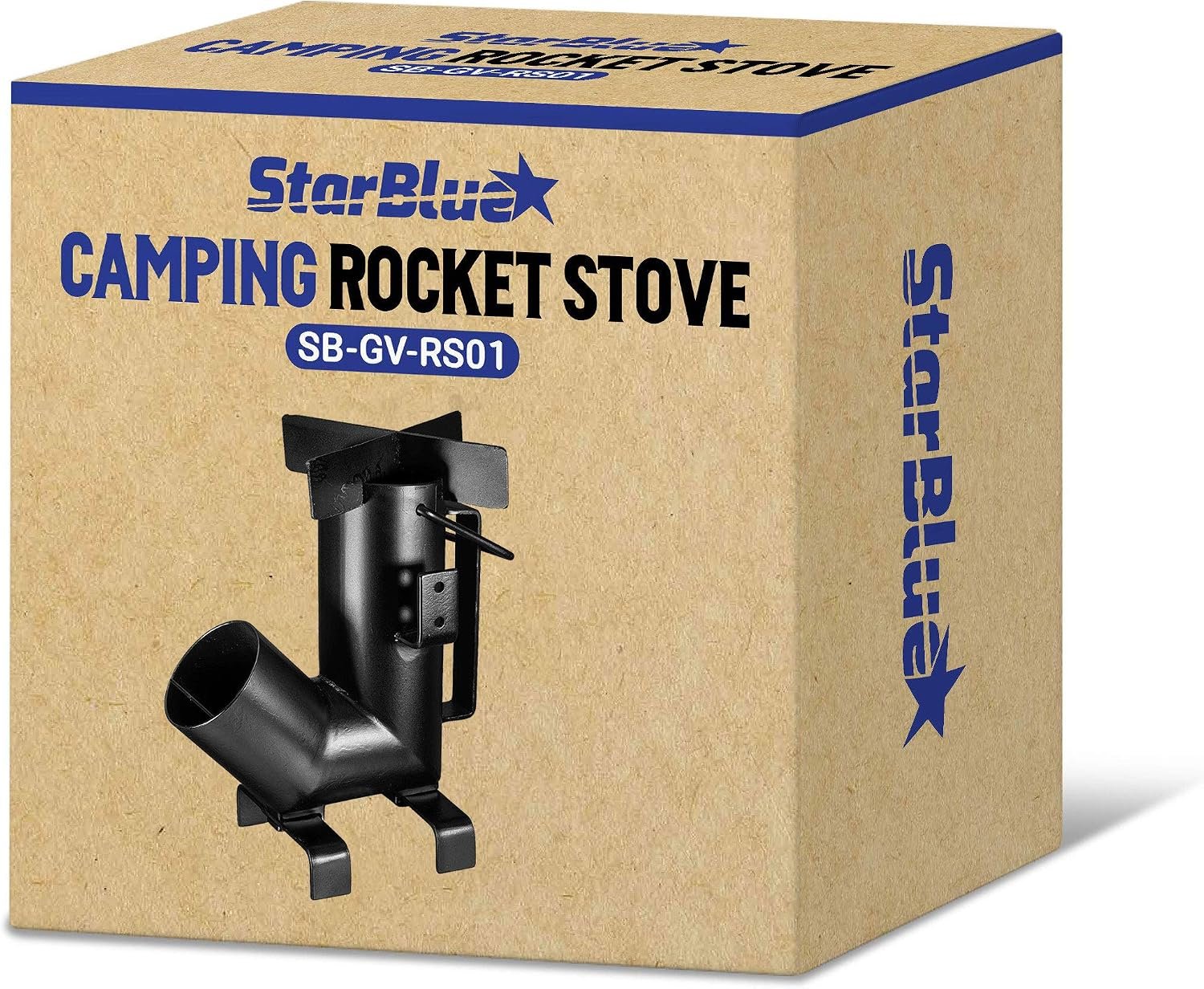 Camping Rocket Stove by StarBlue with FREE Carrying Bag - A Portable Wood Burning Camping Stove with Large Chamber Best for Outdoor Cooking, Camping, Picnic, BBQ, Hunting, Fishing - Image 7