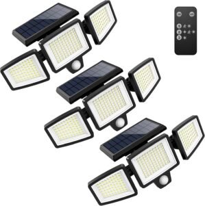 Tuffenough Solar Outdoor Lights 250...