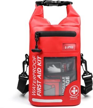 250 PCS IPX6-Waterproof First Aid K...