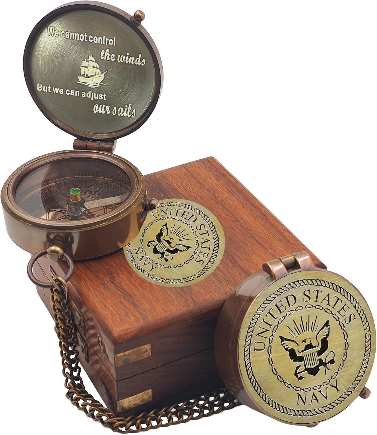 Compass - Gift for Army, Navy, Marine Corps, Baptism, Easter, Birthday, Fathers Day, Graduation, Wedding - Image 8