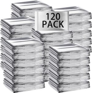 Macarrie 120 Pack Emergency Foil Th...