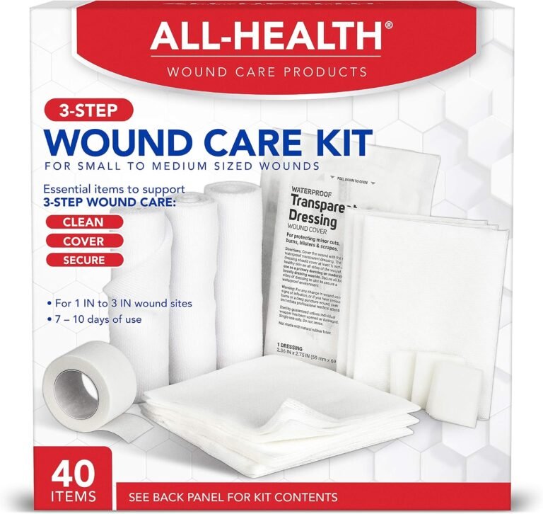 All Health Wound Care Kit & First Aid Kit, Everyday Essentials, 40 Pieces