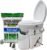 Nature’s Head® Structure Kit with Composting Toilet – Complete All-Inclusive Kit – 100% Self-Contained Waterless Toilet System for Cabins, Tiny Homes & Off-Grid Living – Spider Handle