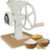 Manual Hand Grain Mill White | Heavy-Duty Hand Operated Food Grinder for Wheat, Corn, Oats, Coffee Beans, Rice & Dry Grains | Hand Crank Kitchen Flour Mill for Home, Camping, Survival & Everyday Use