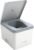TRELINO Composting Toilet Evo S White, Portable Toilet for Camping & Outdoor, Odorless, 1.2 gal & 1.6 gal Capacity, 13 x 15.4 x 11.7 inches