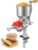 VEVOR Manual Grain Mill with High Hopper, Hand-Crank Corn Grinder, Heavy Duty Cast Iron Wheat Grinding Mill with Stable Table Clamp & Dust Cover for Grains Spices Coffee Beans Nuts