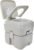 Camco Portable RV Toilet with Detachable Tank, Gray, 5.3 Gallon, 41541