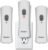 Energizer Auto-On LED Flashlights Rechargeable (3-Pack) for Home Power Failure, Plug in LED Flashlight for Power Outage, Night Light, Hurricane Preparedness
