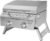 Megamaster Tabletop 2 Burner Gas Grill, Stainless Steel with Foldable Legs