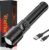 Relybo LED Flashlight Rechargeable 100000 High Lumens,12H & Long Range