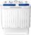 COSTWAY Portable Washing Machine, 12Lbs Washer and 8Lbs Spinner, Blue+White