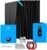 SUNGOLDPOWER 6500W Off Grid System Complete Solar Kit, 1 * 6500W 120/240Vac Solar Inverter UL1741+6 * 370W Mono Solar Panels + 1 * 100Ah 51.2V Lifepo4 Battery UL1973, for House Storage (SGM-655M)