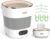 JUJOJB Portable Washing Machine, Folding 20L Mini Washer and Spin-Dryer