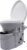 Nature’s Head Self Contained Composting Toilet with Close Quarters Spider Handle Design