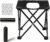 Portable camping toilet for adults, compact folding travel toilet with cover and storage bag, light emergency toilet suitable for outdoor, RV, car and hiking.