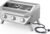 BESTFIRE 3-Burner Tabletop Gas Grill with Viewing Glass, 30,000 BTU Stainless Steel Portable Propane BBQ Grill with Thermometer, Professional Outdoor Cooking for Patio, Camping, RV and Tailgating