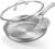 Titanium Pans for Cooking, 8-Inch Titanium Pan with Lid, Non-Stick Frying Pans, PFAS/PFOA/PTFE-Free, Dishwasher & Oven Safe, Compatible with Gas & Induction Cooktops