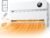 DREO Smart Wall Heater, 1500W Space Heater for Bedroom, White, Standard
