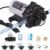 Upgraded 110V AC Fresh Water Pump, 7GPM 70PSI, Five Chamber Self-Priming Diaphragm Pump with Heavy Duty Pressure Switch & Strainer for RV, Marine，Home Water System, Irrigating & Industrial Settings