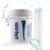 Aquatabs Water Purification Tablets for Drinking – 100 Tablets + 2 Chlorine Test Strips – Water Purifier Starter Kit – for Boat and RV Tanks – By Aquamarine Water Solutions