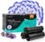 Lavender 30 Portable Toilet Bags with 30 Poo Gel Set, 8 Gallon