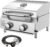 Veralune 2-Burner Tabletop Gas Grill, 22000 BTU Stainless Steel Grill