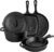 Cast Iron Set 6 Piece, PFAS-Free, Pre-Seasoned Pots and Pans Set